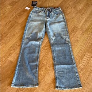 Light Blue Flare & Wide Leg Jeans